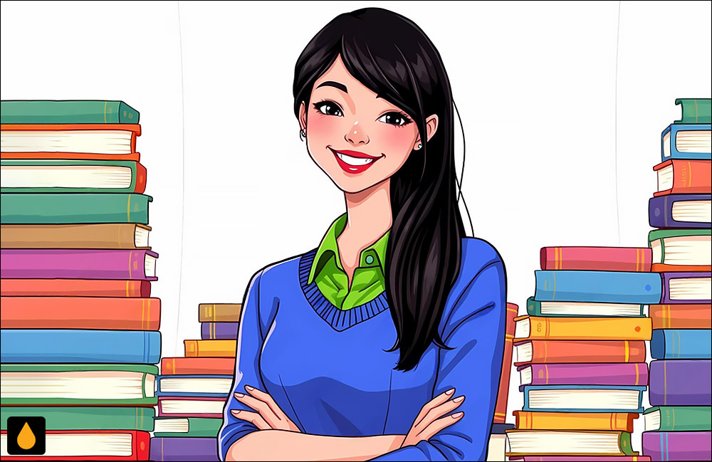 داستان کوتاه دختر کتابفروش