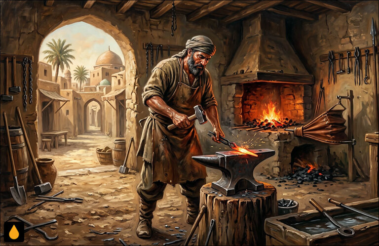 داستان کوتاه گنه کرد در بلخ آهنگری به شوشتر زدند گردن مسگری