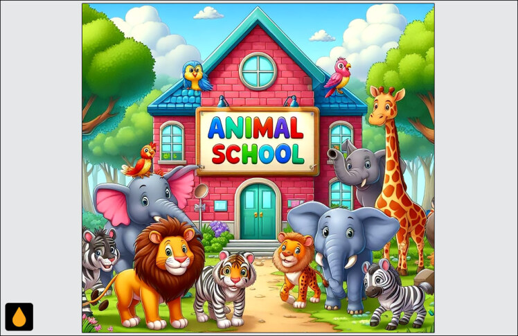داستان کوتاه مدرسه‌ی حیوانات