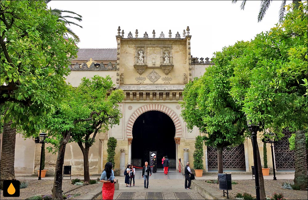 مسجد-کلیسای جامع کوردوبا - در پالم‌ها (نخل‌ها) در حیاط