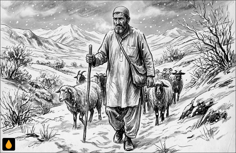 داستان کوتاه خدا سرما را به قدر جامه می‌دهد