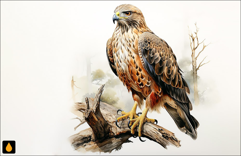 داستان کوتاه گرفتار شدن باز میان جغدان