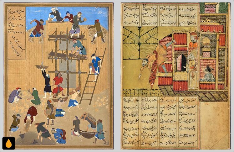 داستان کوتاه قصر پادشاه و سنمار معمار