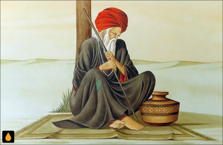 داستان کوتاه درویش و پادشاه